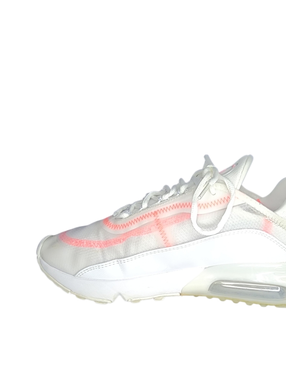 Nike Air Max 2090 'White Flash Crimson', Womens 8.5 - Picture 7 of 10